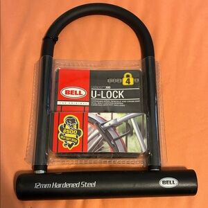 Bella Dahl Black U-Lock with Hardened Steel